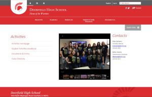 deerfield-high-school-activities-page